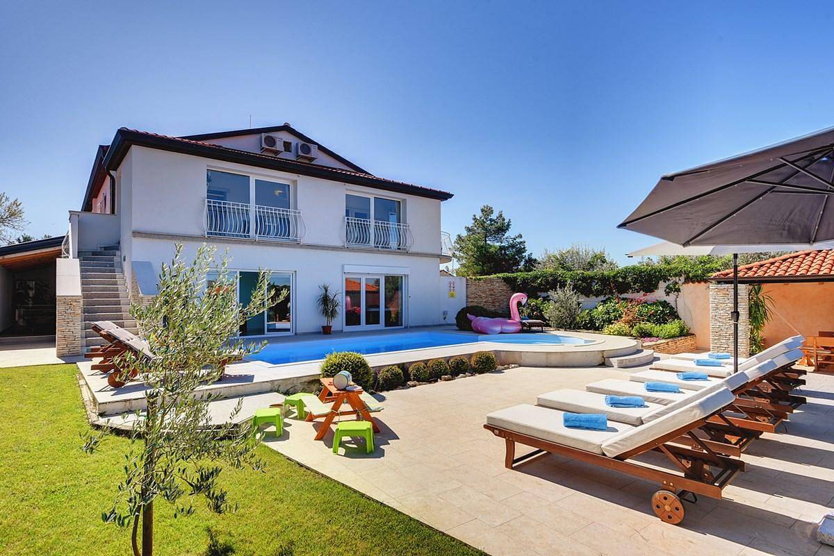 Ferienhaus mit Privatpool für 8 Personen ca. 250 qm in Kanfanar, Istrien (Binnenland von Istrien) in Kanfanar, Zentralistrien