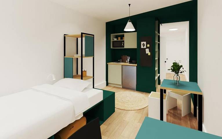 Appartement de vacances pour 2 personnes, avec vue et jardin