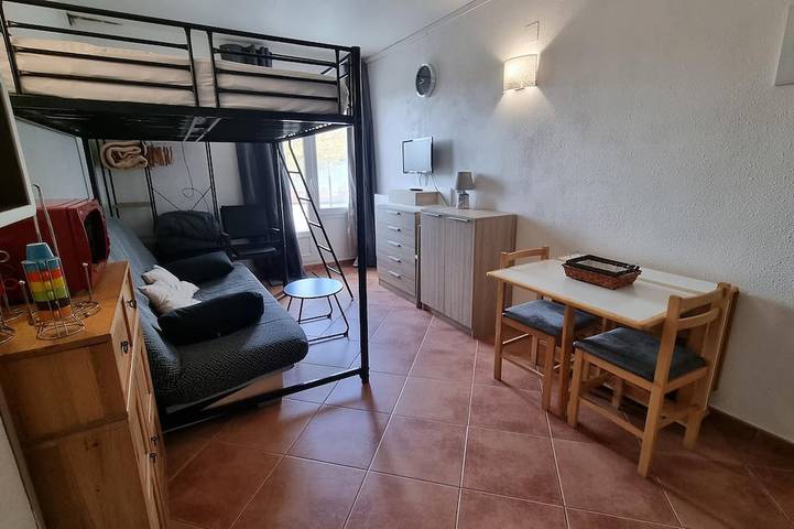 Appartement entier, 604 Sky- estudi 3 pers-balco-10 m piste- Pas de la Casa- 005778 in Pas de la Case, Encamp