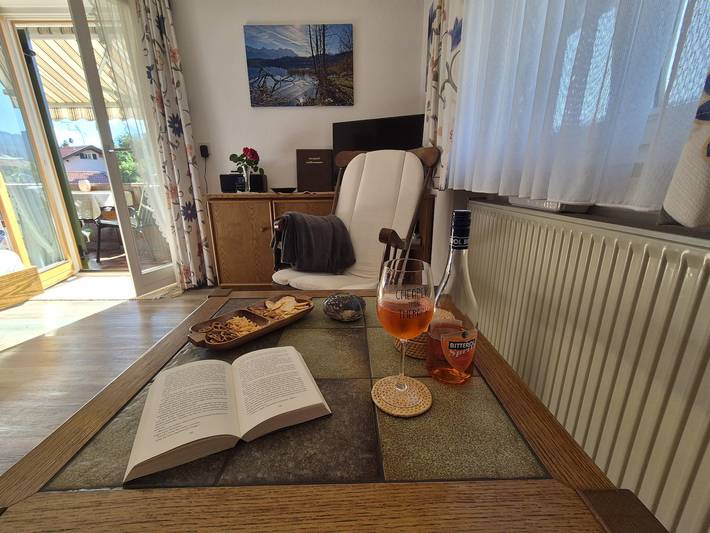 Ferienwohnung für 4 Personen, mit Balkon und Terrasse sowie Ausblick in Wallgau - 3