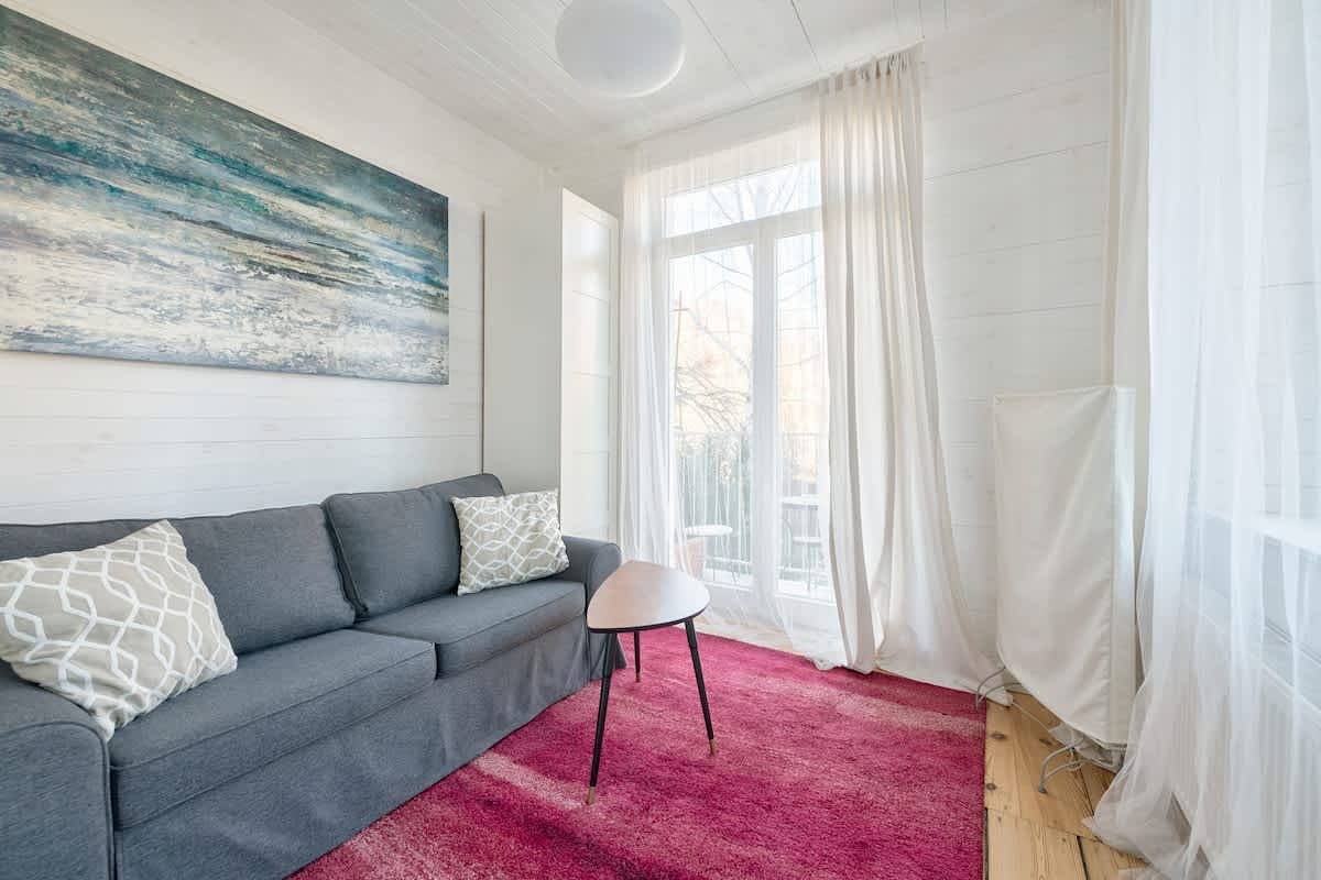Ganze Wohnung, Ferienwohnung für 6 Personen mit Balkon/Terrasse in Zoppot, Dreistadt