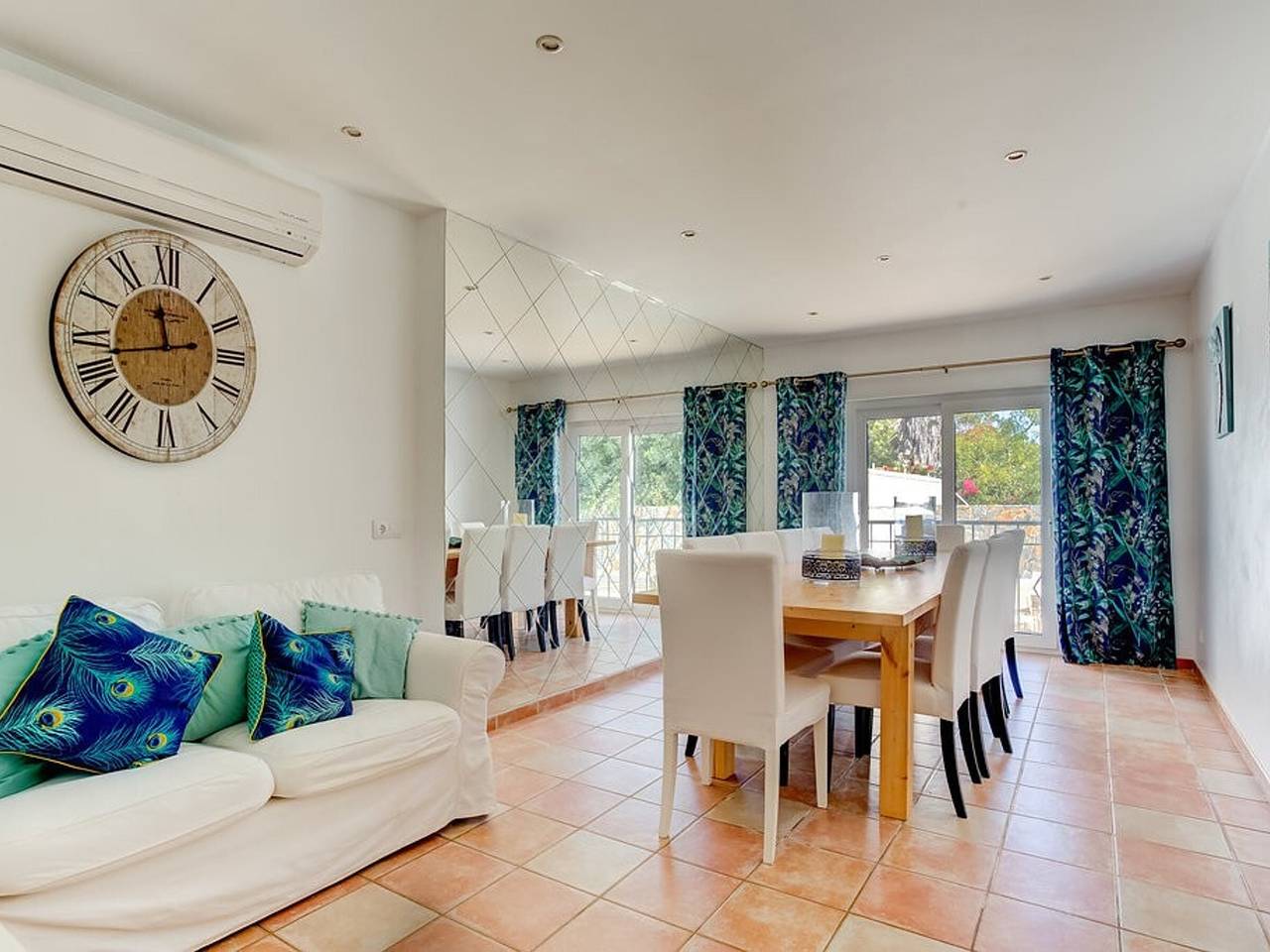 Villa with private pool & Ac - 8 guests in Carvoeiro, Lagoa
