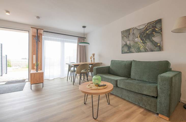 Ferienwohnung für 5 Personen, mit Balkon und Terrasse sowie Ausblick in Carolinensiel - 4