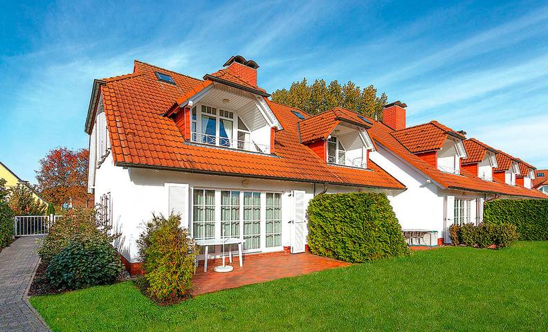 Ferienwohnung für 4 Personen, mit Garten in Bernsteinbäder