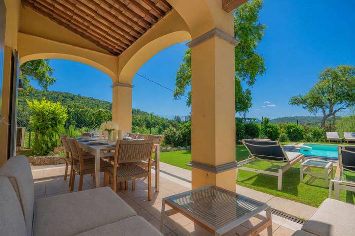 Appartement de vacances entier, Maison Jumelee Avec Piscine - 3 Chambres in Grimaud, Côte méditerranéenne (France)
