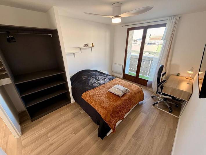 Gîte pour 4 personnes, avec vue et balcon dans Stade Mayol RC Toulonnais - 3