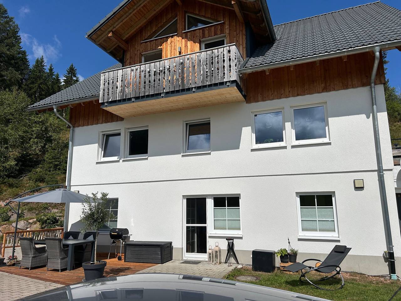 Ganze Wohnung, Ferienwohnung 'Rudemsmännchen' mit Terrasse und Garten in Bubenbach (Eisenbach), Eisenbach