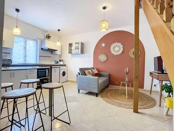 Gîte pour 4 personnes, avec terrasse et jardin à Méricourt