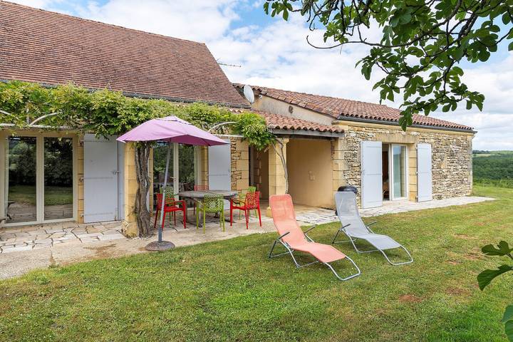 Maison de vacances pour 5 personnes, avec jardin, animaux acceptés