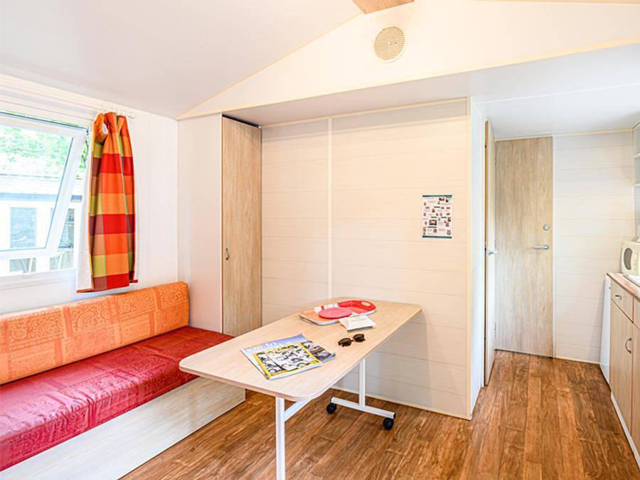 Camping Château du Gibanel - Sea Green By Sunêlia - Mobilheim 4 personen - Cottage Low Cost - 2 Zimmer 4/6 Pers. in Saint-Martial-Entraygues, Tulle und Umgebung