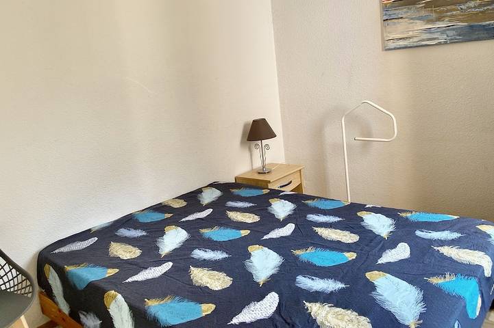 Entire apartment, T2 apartment 100 meters bright, fully furnished baths in Gréoux-les-Bains, Alpes-de-Haute-Provence