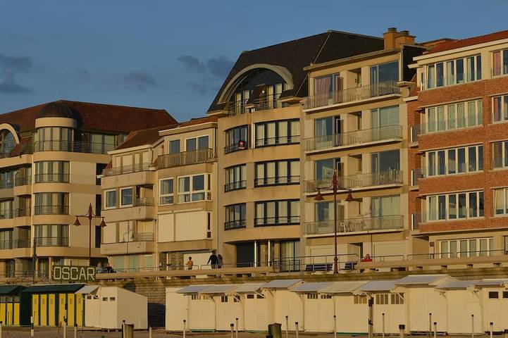 Ferienwohnung für 4 Personen, mit Balkon in De Haan