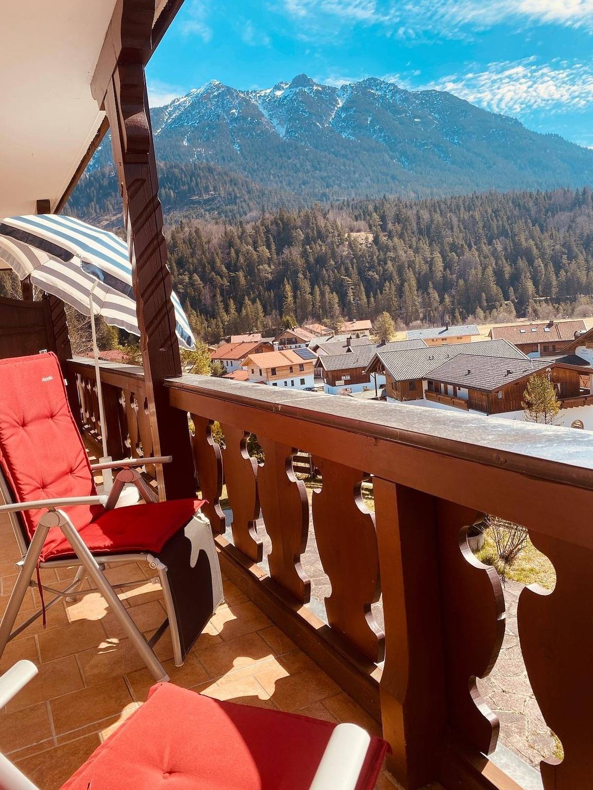 Ganze Ferienwohnung, Abendsonne in Krün, Bayerische Alpen
