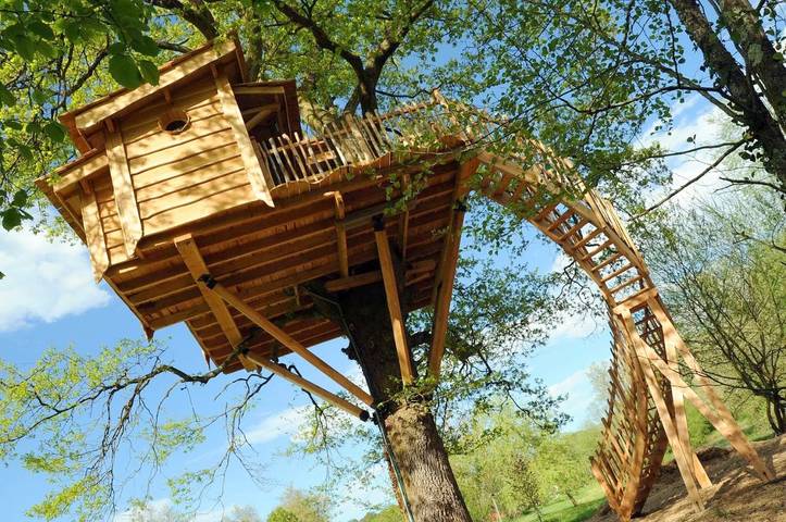 Cottage pour 3 personnes, avec terrasse ainsi que jardin et vue à Susmiou