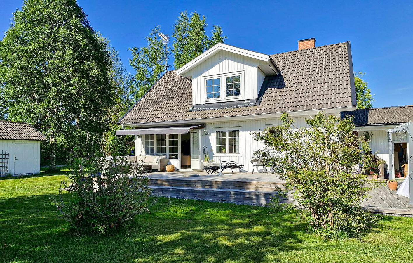Ferienhaus für 9 Personen mit Terrasse in Gräddö, Schwedische Ostsee