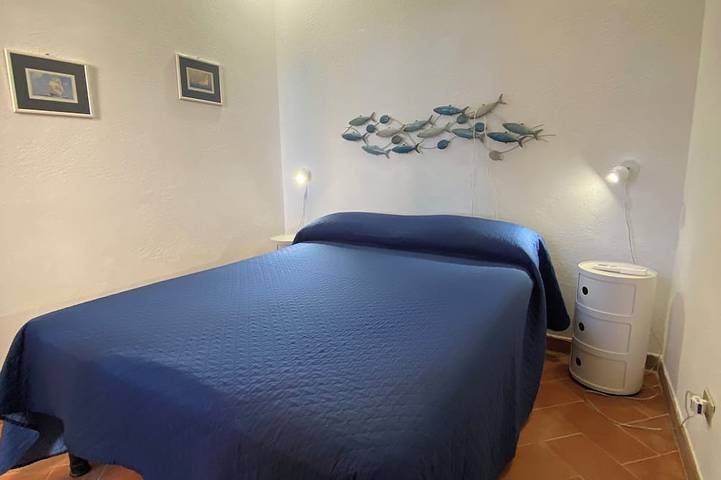 Panoramic sea view villa with large garden in Villaggio Mandorli, Villasimius
