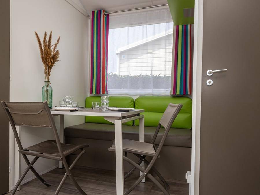 Camping La Prairie  - Mobilhome 4 personnes - Mh2 Grand Confort 24 m² in Saint-Hilaire-de-Riez, Vendée