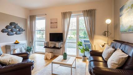 Ferienwohnung für 2 Personen, mit Pool und Terrasse sowie Sauna in Ahrenshoop