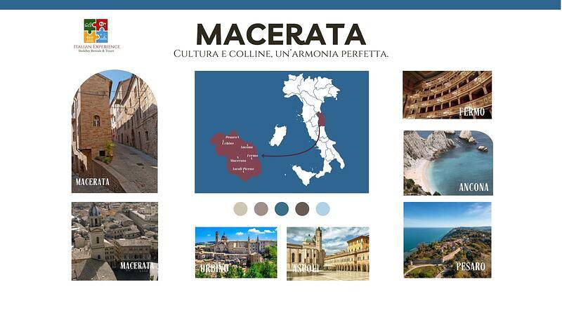 Maison de vacances pour 12 personnes env. 300 qmà Macerata, Côte italienne de l'Adriatique (Côte des Marches) in Macerata, Province de Macerata