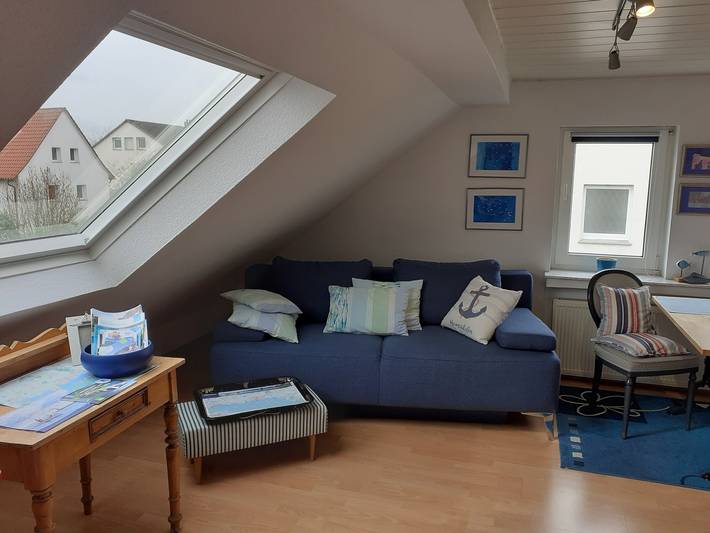 Ganze Wohnung, Ferienwohnungen Liedtke - Ferienwohnung Nr. 1, 38qm, 1 Wohn-/Schlafzimmer, Gemeinschaftsterrasse, max. 2 Personen in Körbecke, Möhnesee