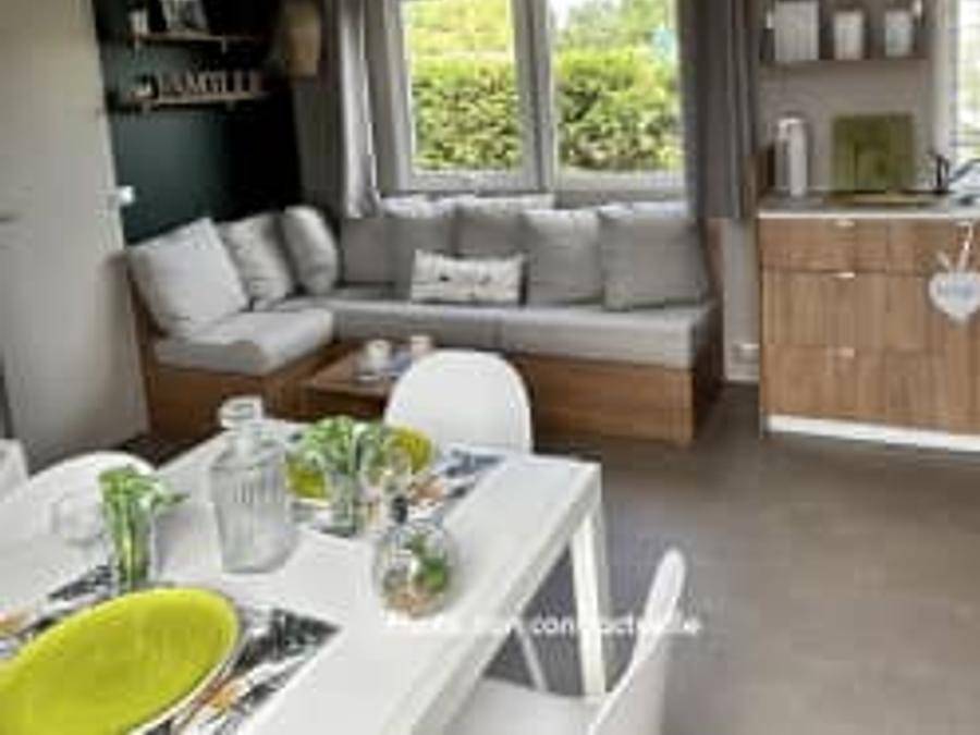 Camping Siblu Les Oyats - Funpass inclus - Mobilheim 8 personen - Wohlbefinden 3ch 8p Signature clim in Seignosse, Côte d’Argent