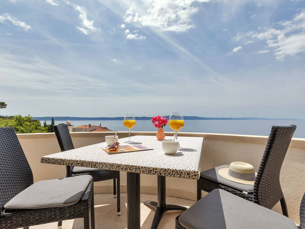 Ganze Wohnung, Tolle Wohnung in Drašnice mit Schönem Garten in Drašnice, Makarska Riviera