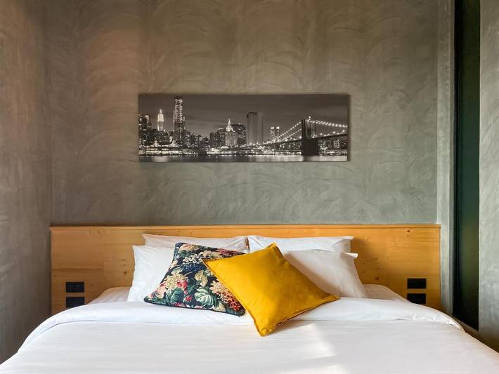 Appartement de vacances pour 3 personnes, avec balcon ainsi que piscine et vue