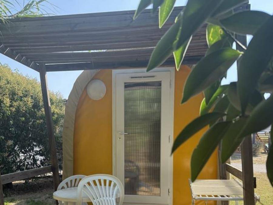 Camping Crin Blanc - Bungalowzelt 2 personen - Coco Sweet 2 Personen - 1 Schlafzimmer, ohne Sanitäranlagen, nicht klimatisiert in Arles, Arles und Umgebung