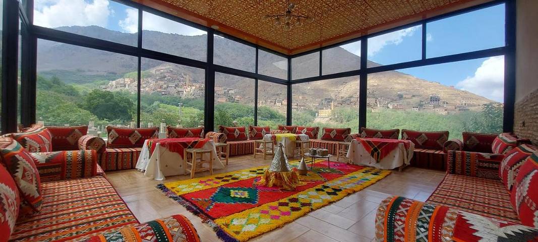 Maison d’hôte pour 2 personnes, avec jardin ainsi que terrasse et vue