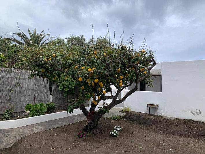 Ferienwohnung für 4 Personen, mit Terrasse und Ausblick auf Stromboli