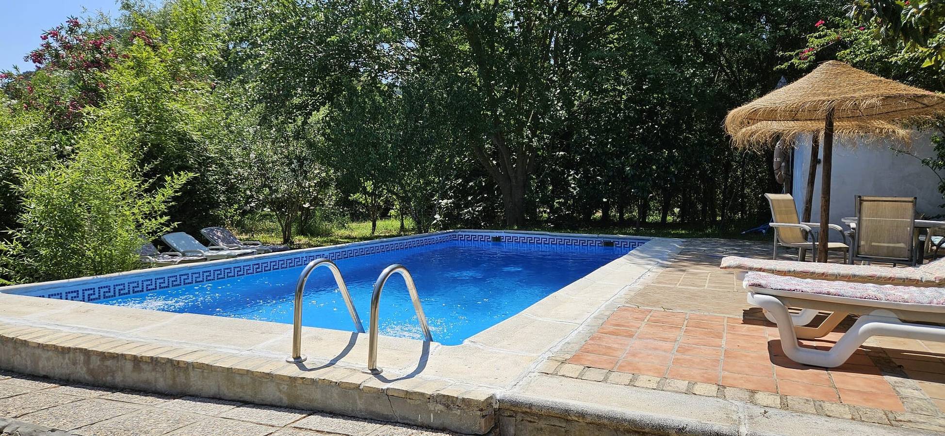 Ferienhaus 'El Mimbral' mit Gemeinschaftspool, Wlan und Klimaanlage in Vejer de la Frontera, Costa de la Luz