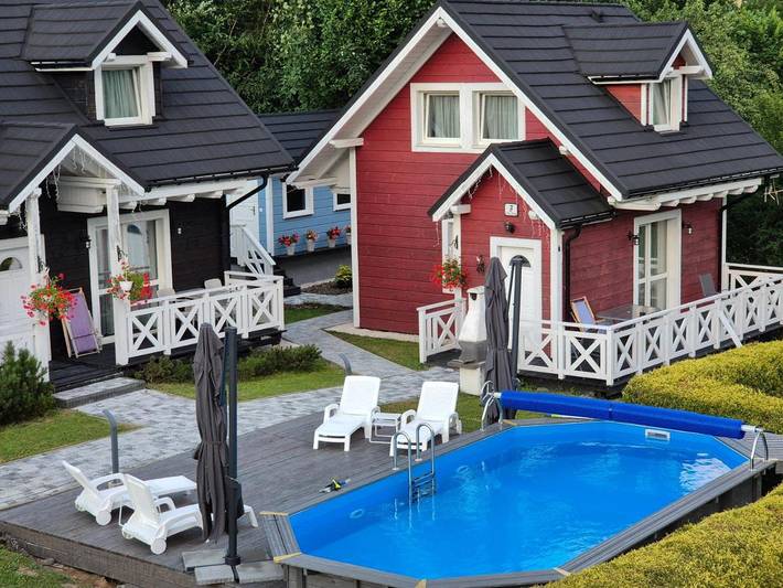 Apartament wakacyjny dla 3 osób, z Jacuzzi i Taras oraz Ogród i Basen w Szczyrk