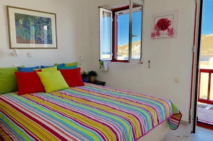 Apollon Villa Voor De Zee, Strand + Zwembad, In Een Privéresort in Ornos, Mykonos
