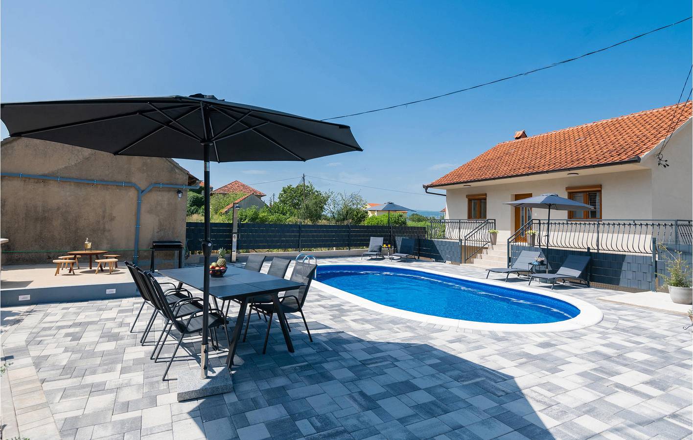 Kuća za odmor za 6 osoba s vrt in Runović (Splitska-Dalmacija), Makarska rivijera