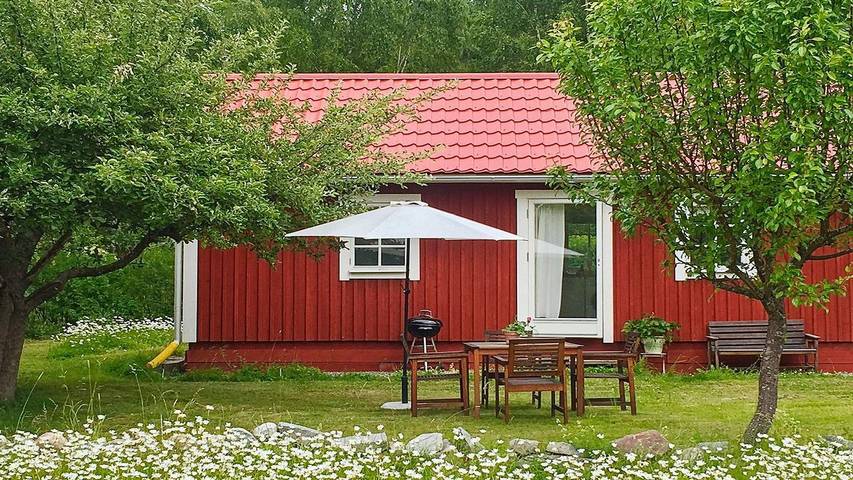 Ferienhaus für 4 Personen, mit Ausblick in Stenhamra
