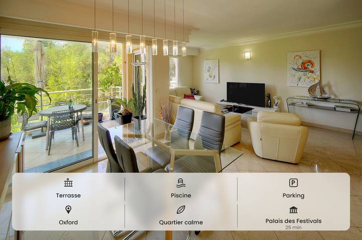Apartamento de vacaciones para 6 personas, con piscina además de terraza y jardín - 1