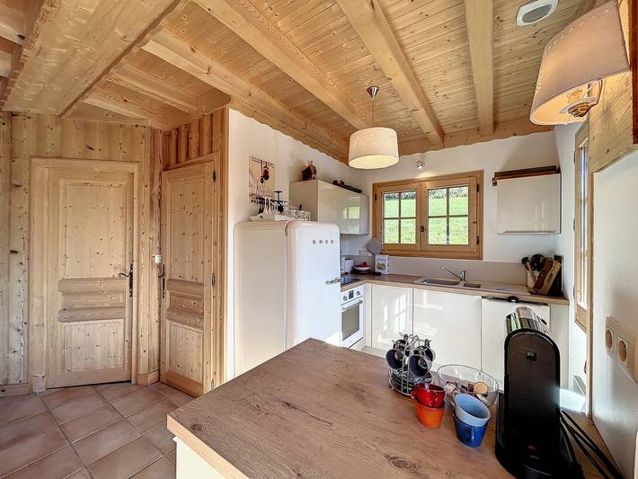Chalet pour 7 personnes, avec jardin et balcon à Combloux - 4