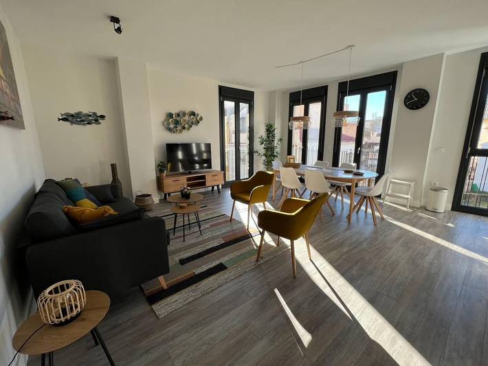 Ferienwohnung für 6 Personen, mit Balkon/Terrasse und Pool in Altstadt Málaga - 3