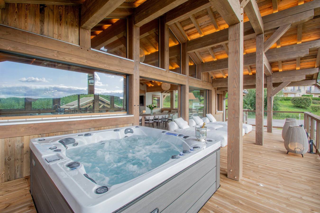 Chalet mit Spa in der Nähe der Pisten in La Mauselaine in Gérardmer, Regionaler Naturpark Belchen der Vogesen