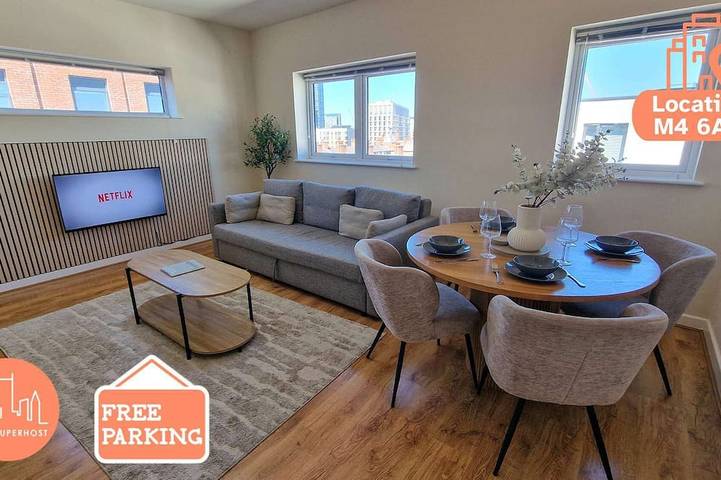 Vacation rental for 6 people in Manchester