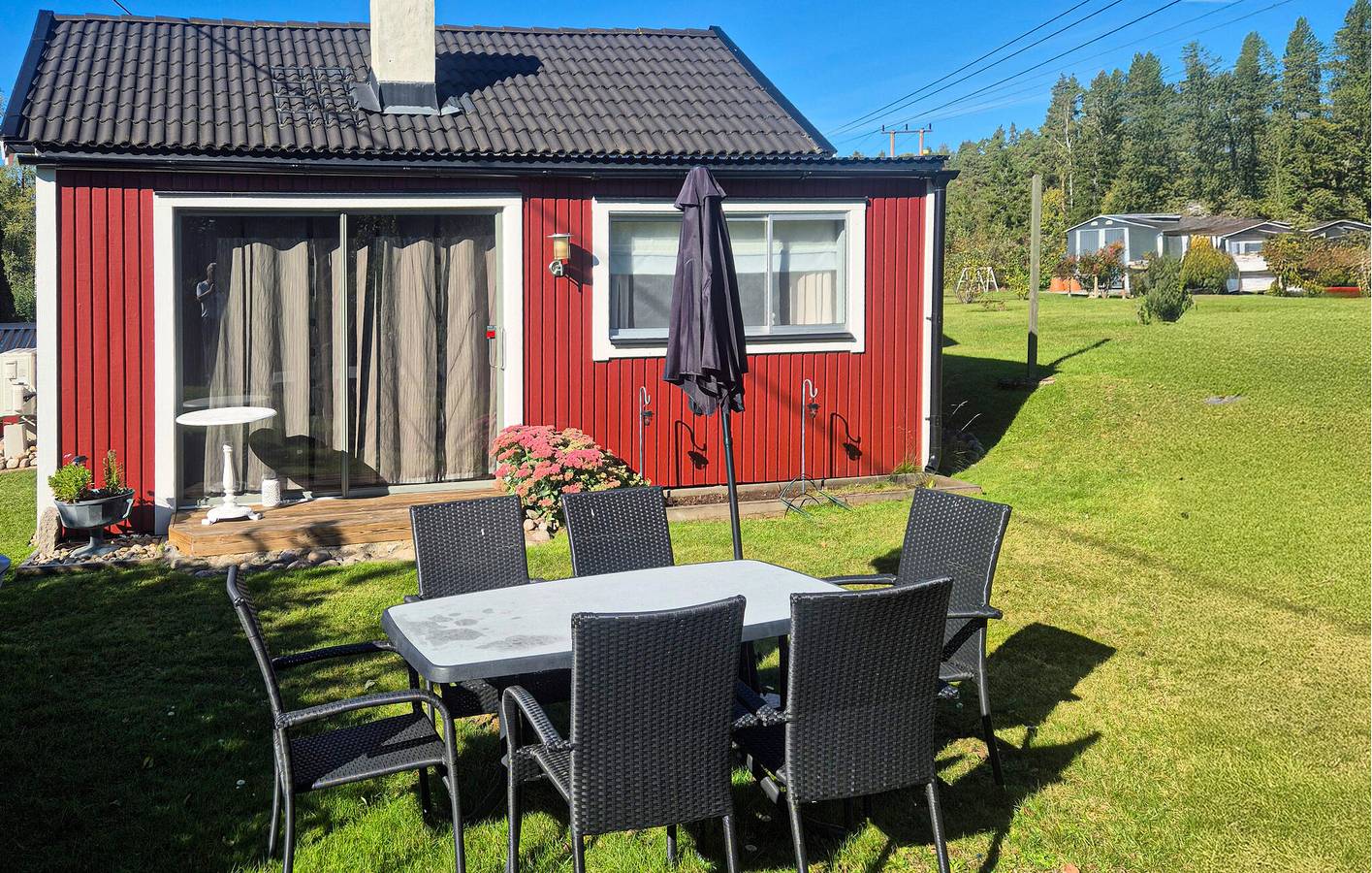 Ferienhaus für 4 Personen mit Terrasse in Flen