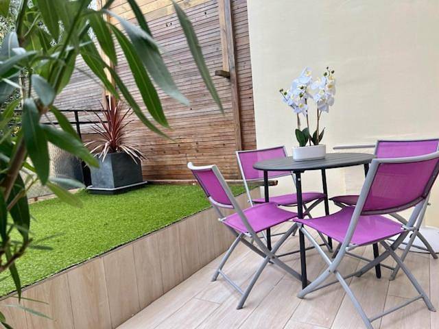 Appart’hôtel pour 3 personnes, avec terrasse