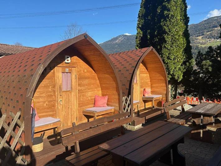 Camping für 4 Personen, mit Garten und Ausblick sowie Sauna in Tirol - 2