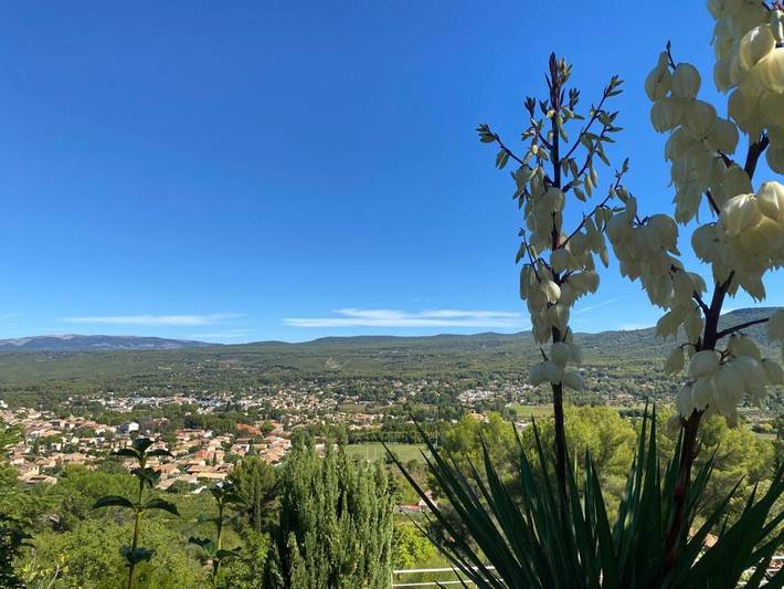 Maison d’hôte pour 3 personnes, avec vue ainsi que jardin et terrasse