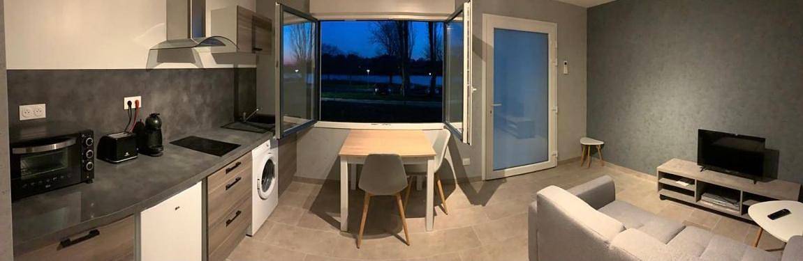 Appartement de vacances pour 2 personnes, avec Terrasse et Jardin à Bourbon-Lancy