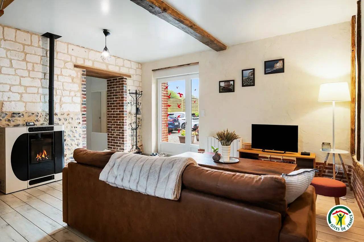 Gîte de France 6 personnes in Bosville, Région de Dieppe