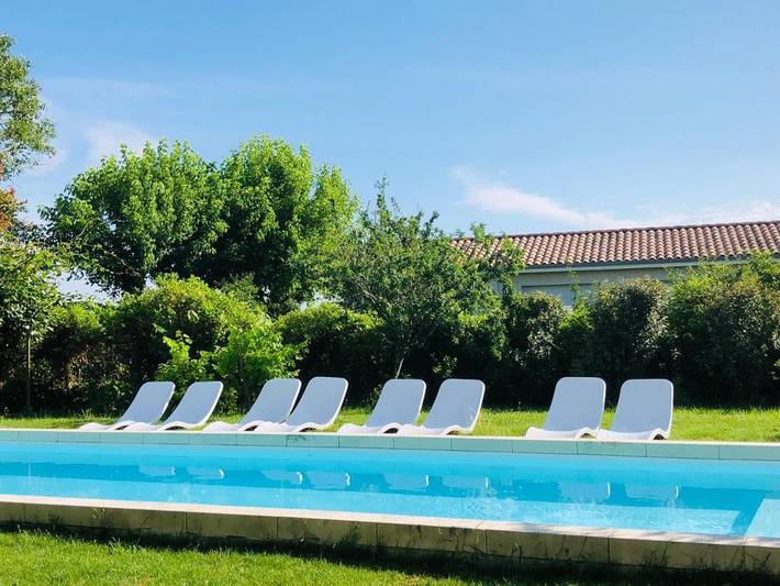 Gîte pour 2 personnes, avec jardin et piscine dans Saint-Gervais (Gironde) - 2