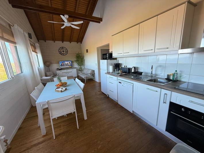 Gîte pour 6 personnes, avec piscine et terrasse à Vieux-Habitants - 4