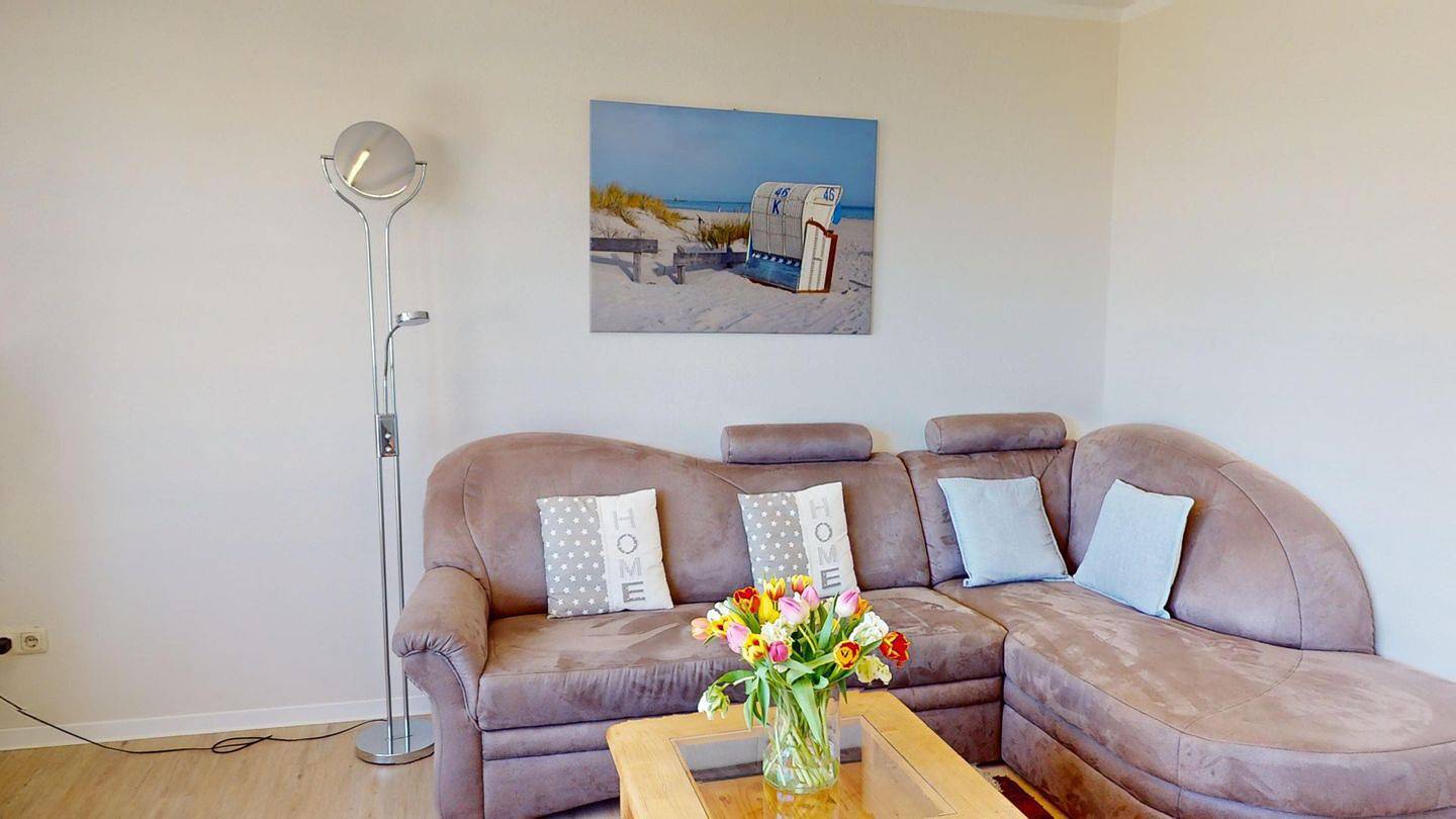 Ganze Wohnung, Nahe Strand und Hafen: Exklusive Ferienwohnung für 2 Erwachsene und 1 Kind mit Meerblick in Grömitz, Ostholstein