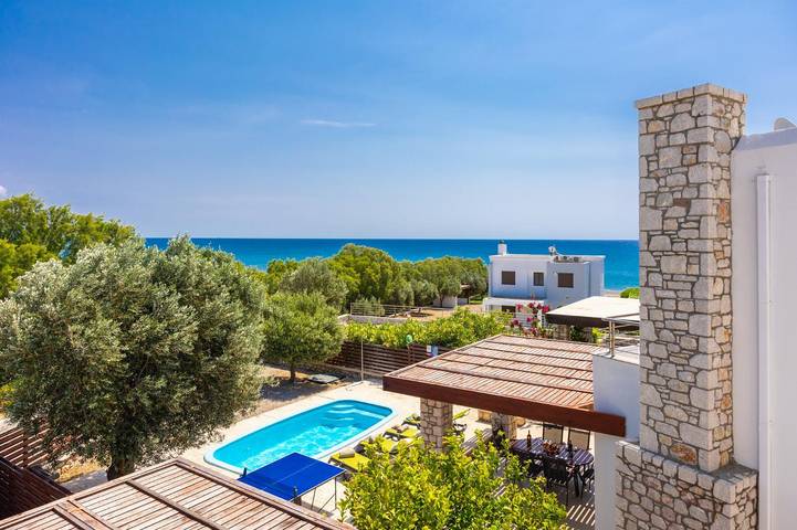Villa für 5 Personen, mit Balkon und Garten auf Rhodos - 4